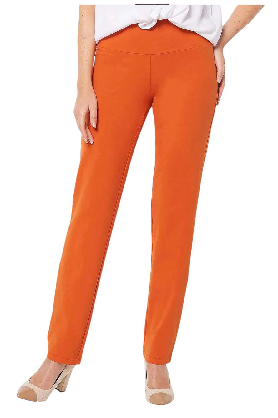 Women with Control Women's Tummy Control Tushy Lifter Pant Ginger - Tall